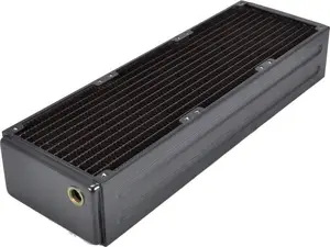 Радиатор Coolgate XFlow Radiator G2 - 360 мм, совместимость с 3×120 мм вентиляторов, алюминиевый корпус