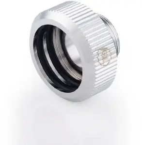 Adapter G1/4" male to 16mm hard tube BitsPower Touchaqua TA-FH16-GS, 2-pack, silver