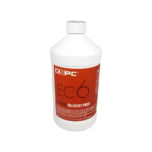 Охлаждающая жидкость XSPC EC6, красная, 1 л, для систем жидкостного охлаждения ПК