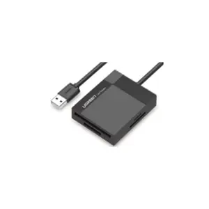Karti lasītājs Watercool 30231 USB 3.2 Gen 1 (3.1 Gen 1) – CF/MMC/SD/SDHC, 5000 Mbit/s, melns