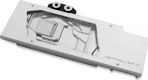 Watercool full-cover GPU water block Heatkiller IV for Radeon RX 5700 XT, acrylic top + nickel-plated copper, RGB