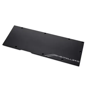 Backplate Watercool 16070 — aluminium computer cooling system part, black, 1 pc