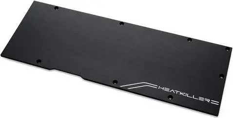 Backplate Watercool 16070 — alumīnijs, melns Photo 3