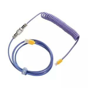 Ducky Premicord Zils, Violets 1,8 m USB Type-A, USB Veids-C