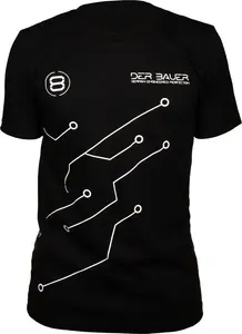 T-shirt der8auer PCB-Design size S, der8auer branded apparel