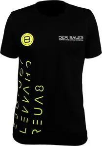 T-shirt der8auer YT-Design, size M, cotton blend casual wear