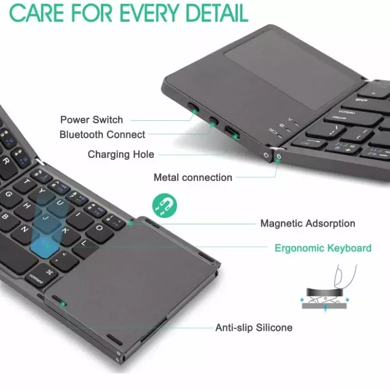 Riff Bluetooth Keyboard BT-01 with Touchpad Photo 8