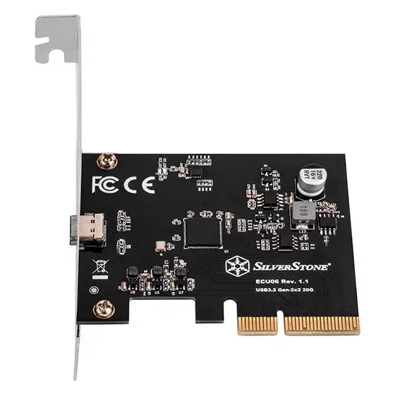 Silverstone ECU06 Интерфейсная карта USB 3.2 Gen 2 Photo 2