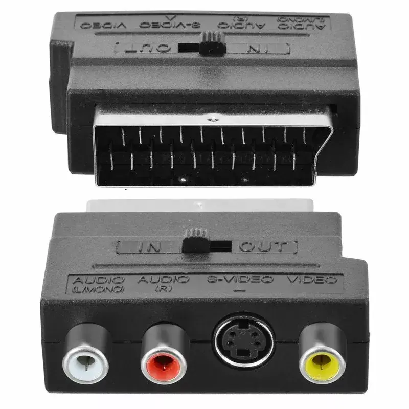 Riff SCART — 3 RCA + S-Video адаптер RF-AD-SC-3RCA-SVID-IN/OUT Photo 2