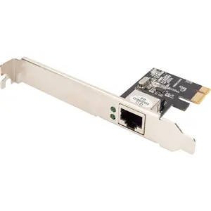 Digitus Gigabit Ethernet PCI Express tīkla karte DN-10130-1 Vadu 1000 Mbit/s Melna