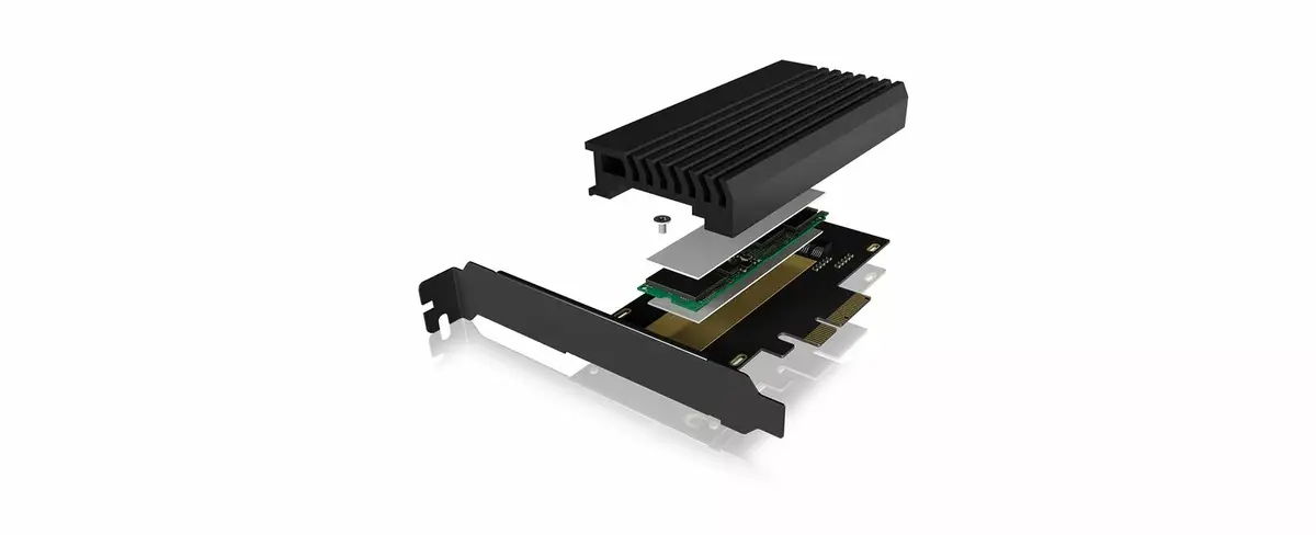 Iekšējā M.2 saskarnes karte RAIDSONIC ICY BOX IB-PCI214M2-HSL Photo 2