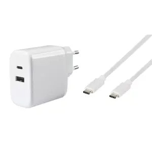 Vivanco Super Fast Dual Charger Set Universal White AC Indoor