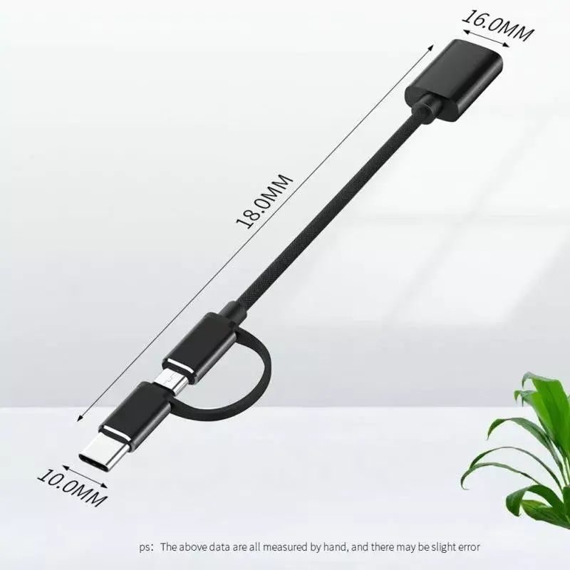 Riff 2in1 OTG Host Cable Type-C + Micro USB Photo 2