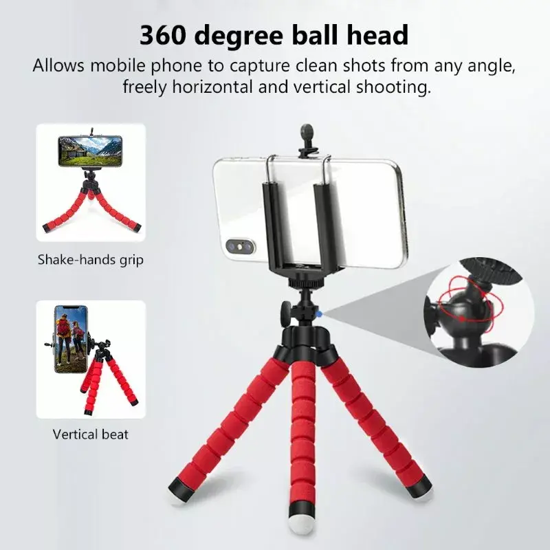 Tripod holder Riff RF-TRIP-RED flexible universal Photo 4