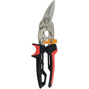 Tin snips Fiskars PowerGear 1027209 – left-hand cutting, metal sheet shears
