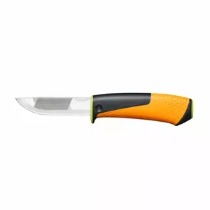 FISKARS HEAVY DUTY KNIFE WITH SHARPENER