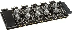 Hub Lamptron SP101 — 10‑port Addressable RGB Controller for Aura, Fusion and Mystic