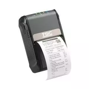 Label printer TSC Alpha-2R 203 dpi USB Bluetooth — compact portable thermal label printer
