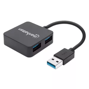 USB Хаб Manhattan USB-A 4-Port Hub