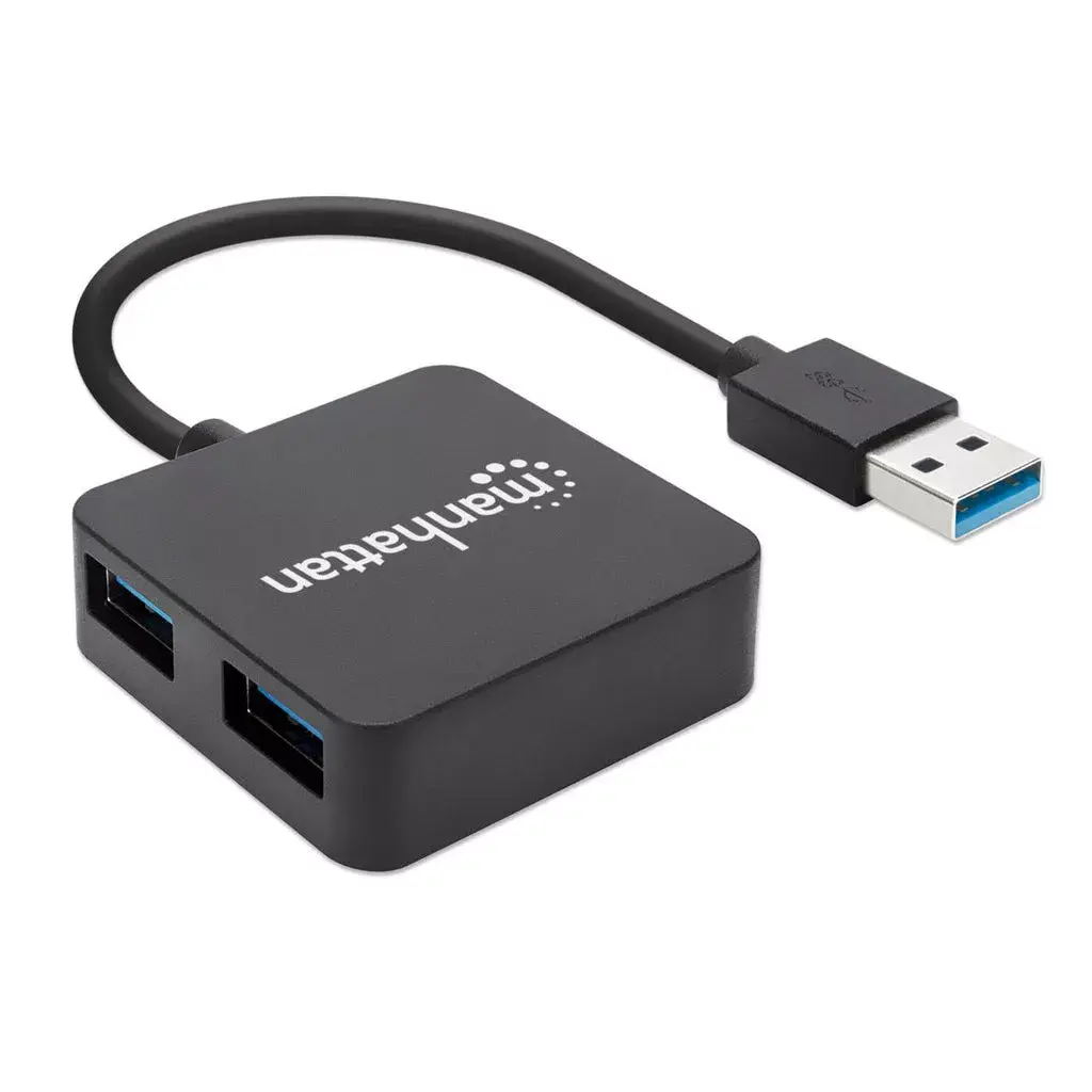 USB Hub Manhattan USB-A 4-Port Hub Photo 2