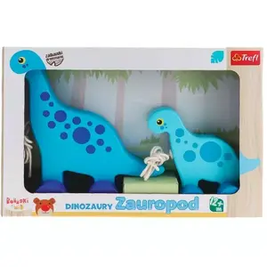 Деревянная игрушка — динозавр зауропод, TREFL (модель 61592) — деревянная развивающая игрушка