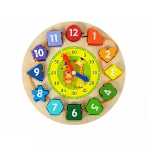 RoGer Children's Wooden Clock Sorter 22 cm