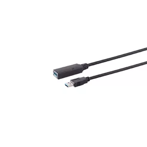 USB cable S/CONN 13-39485 30 m USB 3.2 Gen 1 Black