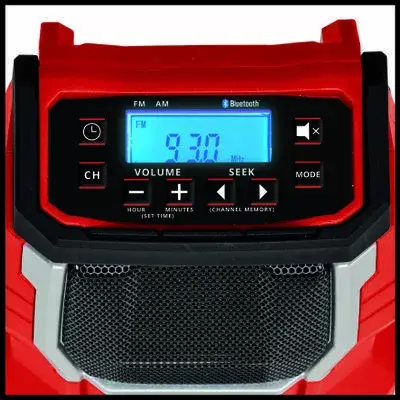 Pārnēsājamā radio Einhell TC-RA 18 Li BT Photo 2