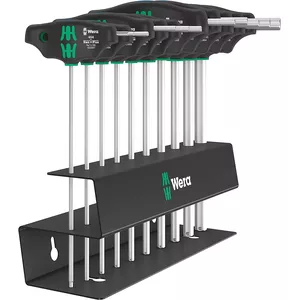 Screwdriver Set Wera 454/10 HF Imperial 2 — 10-piece precision screwdriver set, imperial (inch) sizes
