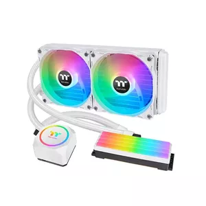 Thermaltake Floe RC360 CPU & Memory AIO Liquid Cooler Snow Edition Atmiņas modulis Universāls šķidruma dzesētājs 12 cm 1 pcs