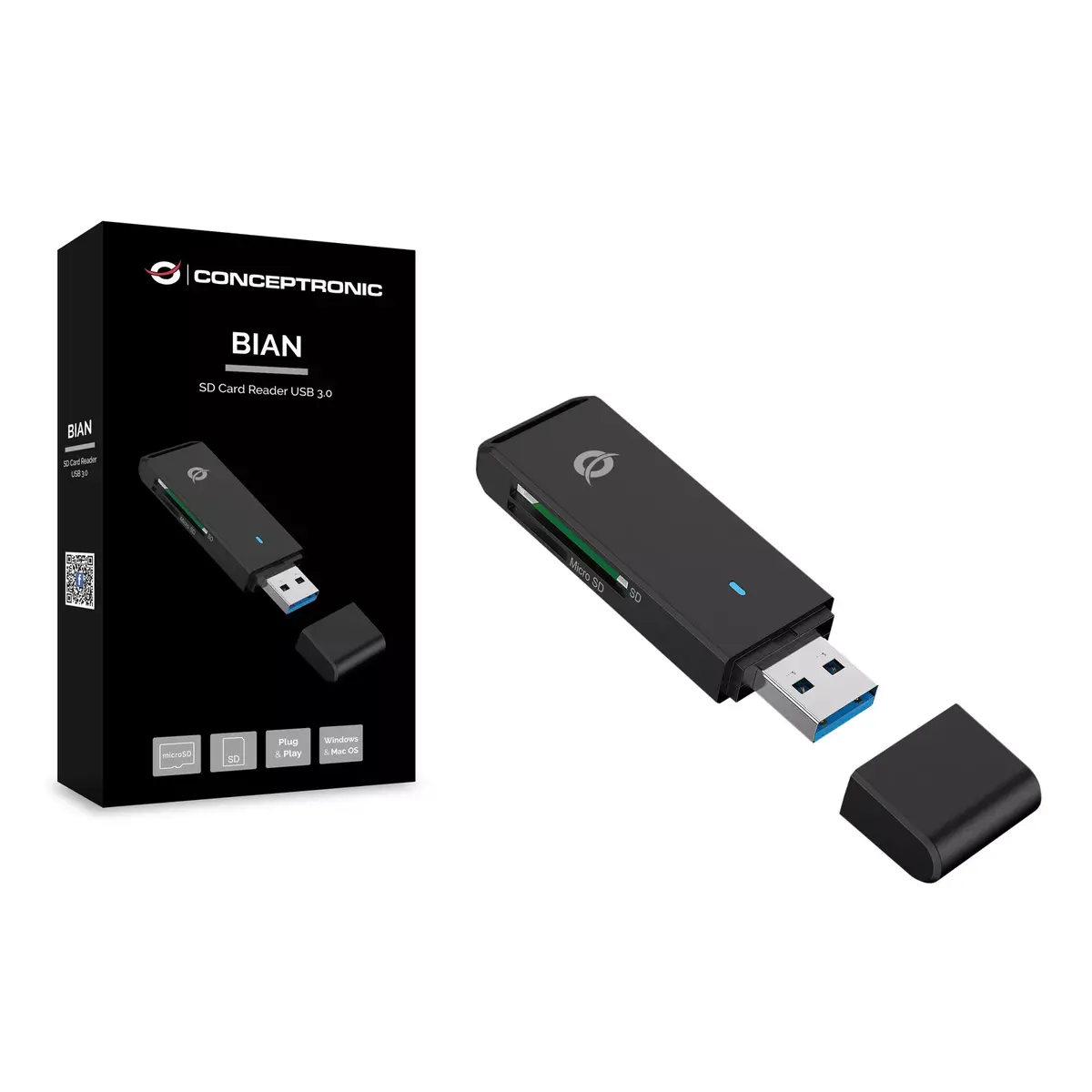 Card Reader Conceptronic BIAN SD USB 3.0 Photo 2