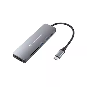 USB Hub Adapter Conceptronic DONN 6-in-1