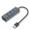 USB хаб i-tec Metal USB 3.0 HUB 4 Port Photo 2