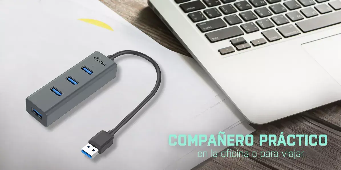 USB хаб i-tec Metal USB 3.0 HUB 4 Port Photo 5