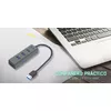 USB хаб i-tec Metal USB 3.0 HUB 4 Port Photo 5