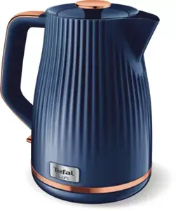 Electric kettle Tefal KO251430 1.7 L 2400 W Blue, cordless with adjustable thermostat