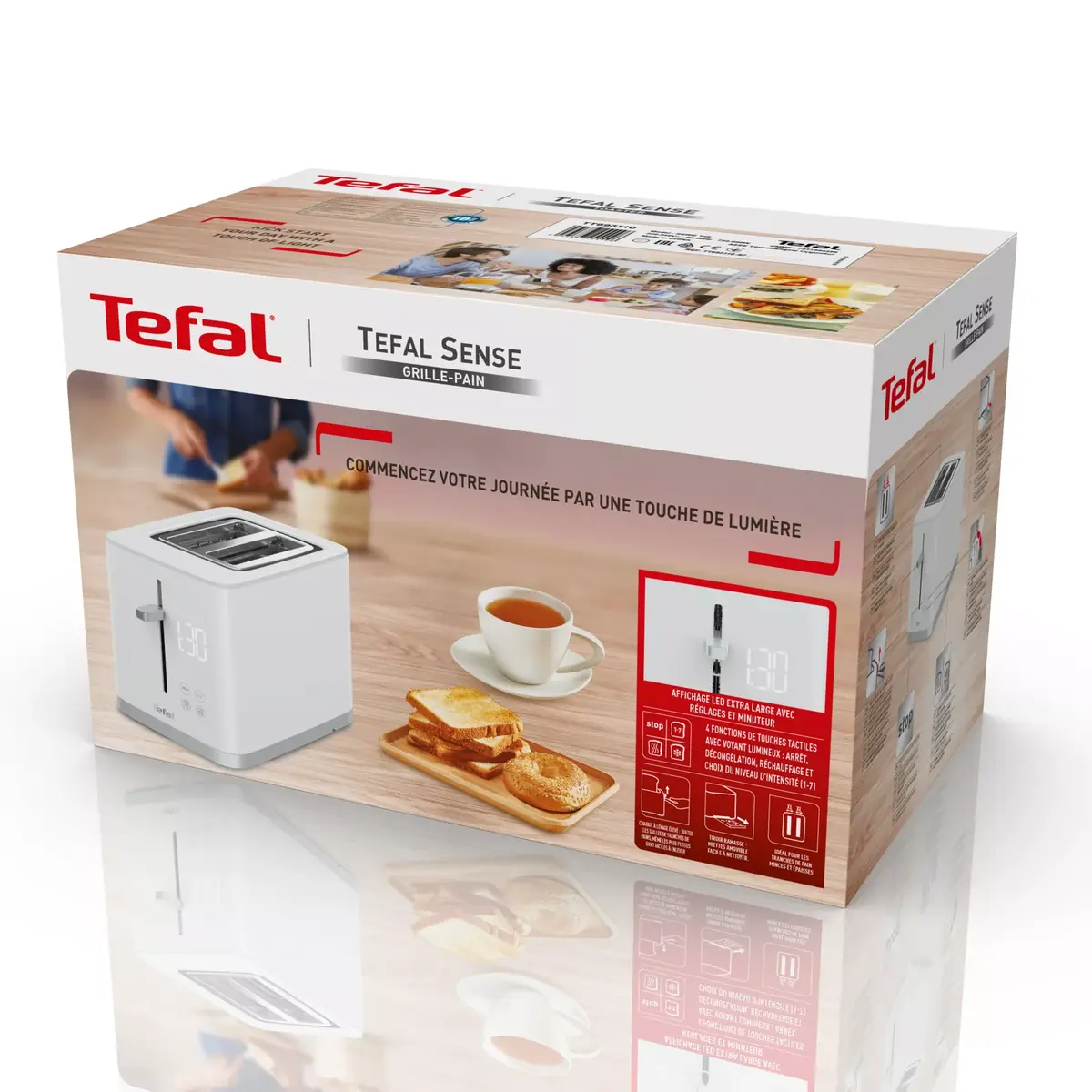 Toaster Tefal Sense TT6931 — 2-slice 850 W Photo 8