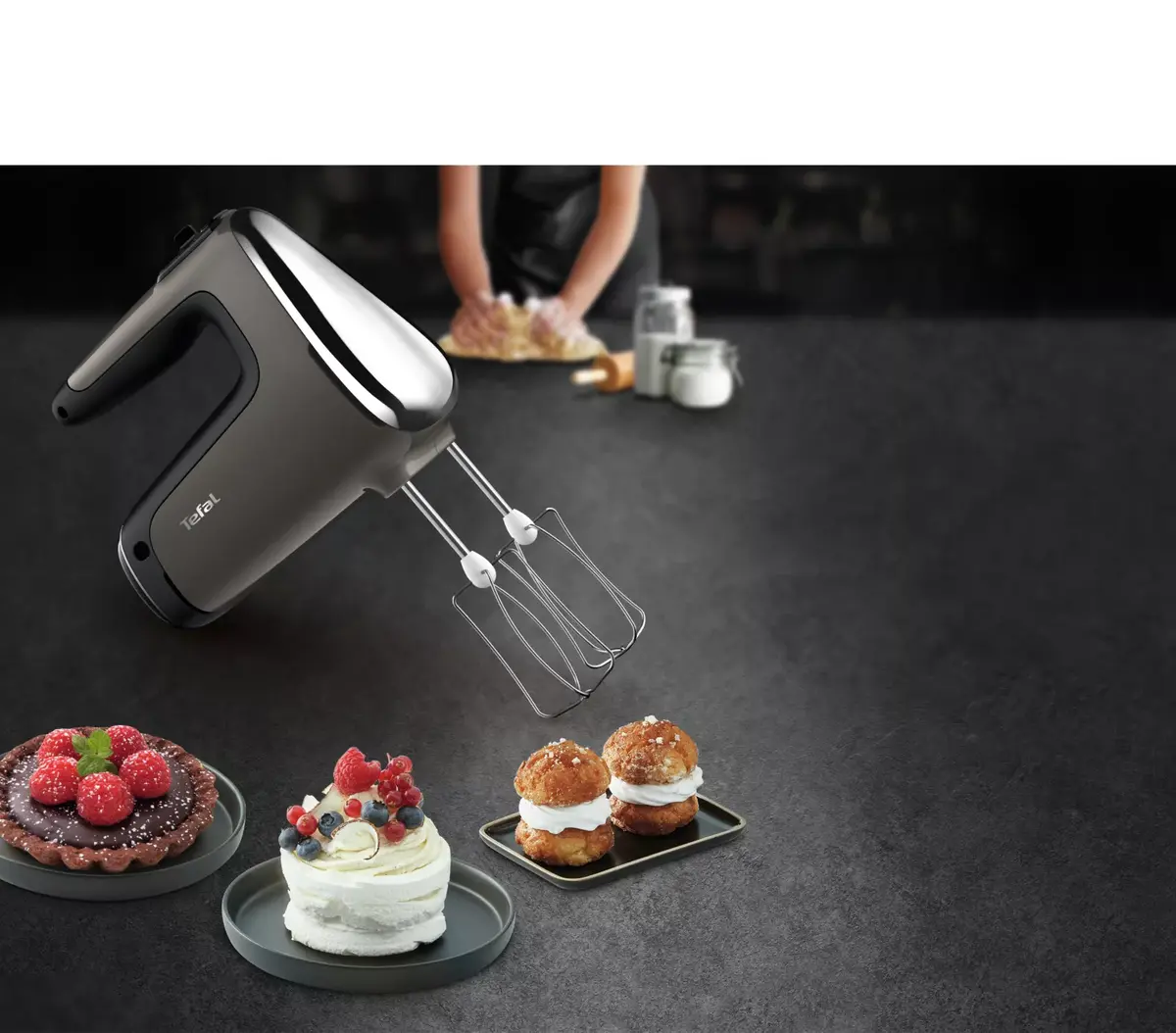 Ручной миксер Tefal Powermix Silence HT650E Photo 2
