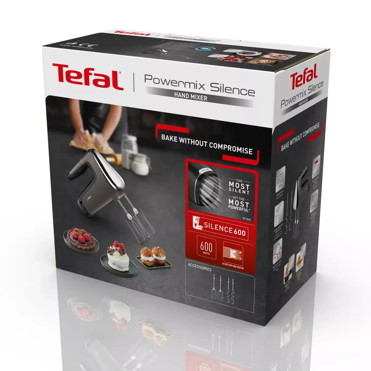 Ручной миксер Tefal Powermix Silence HT650E Photo 5
