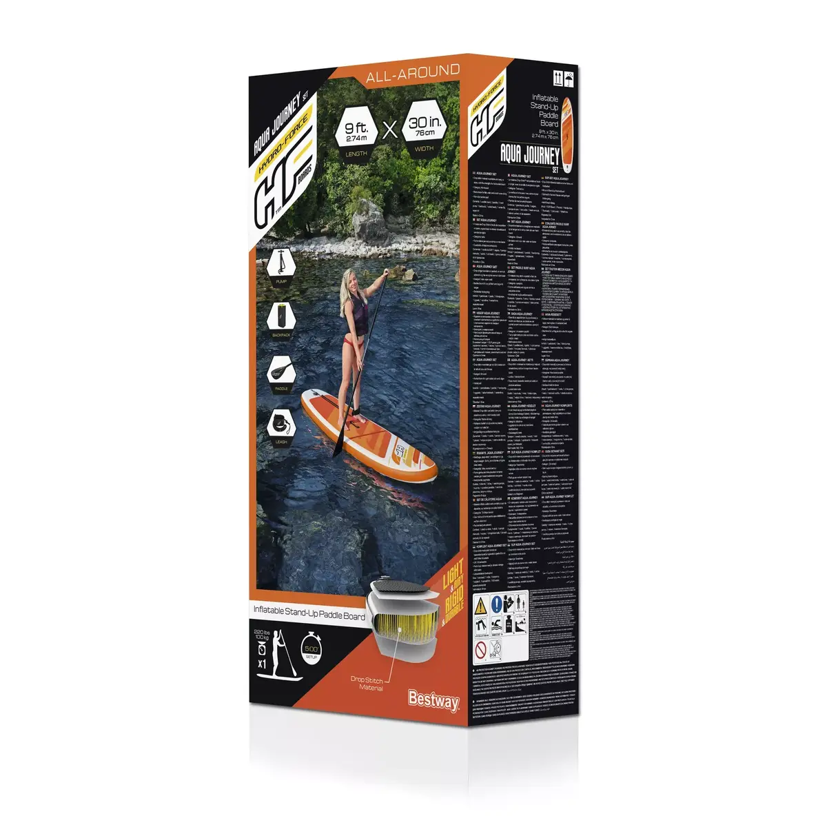Bestway Hydro-Force Aqua Journey SUP 2,74 m Photo 32