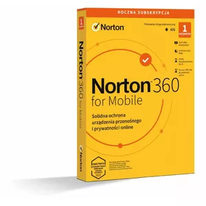 Norton360 Mobile PL software 1 user, 1 device, 1 year 21426915