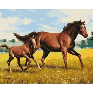 Picture Paint it - Family gallop