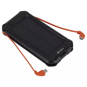 Powerbank Sandberg 3in1 Solar Powerbank 10000 10000 mAh 2A Black