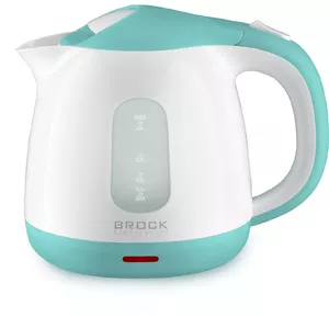 Brock Electronics WK 0716 AZ electric kettle 1 L 1100 W Turquoise, White