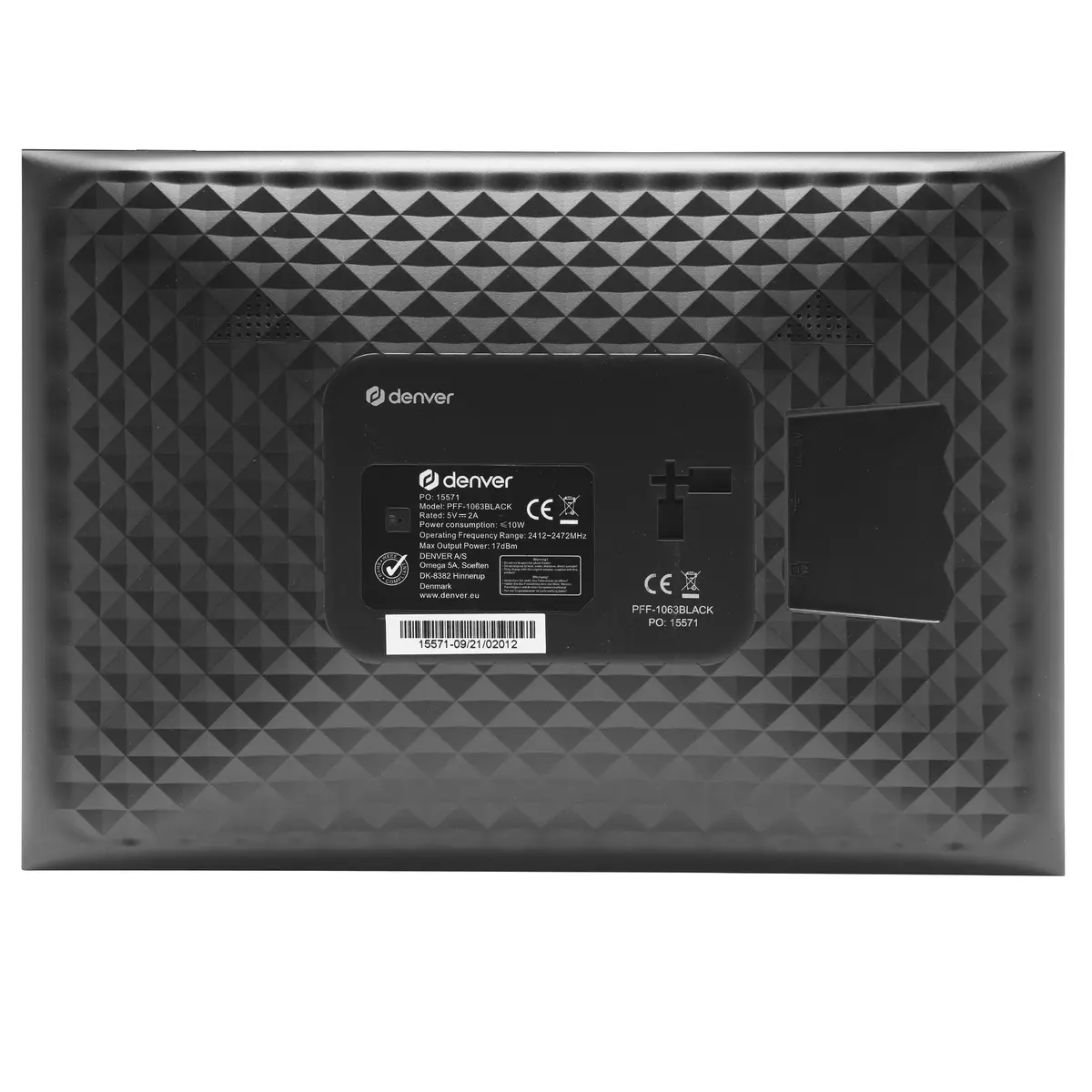 Digital Photo Frame Denver PFF-1063BLACK Photo 3