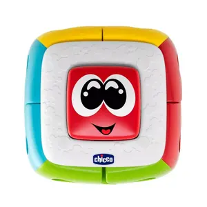 Детская игрушка-пазл CHICCO Q-Bricks 2 in 1 — пластик, разноцветная, для 1,5–3 лет