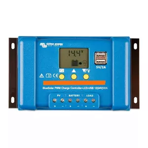 Solar charge controller Victron Energy BlueSolar PWM-LCD&USB 12/24V 30A
