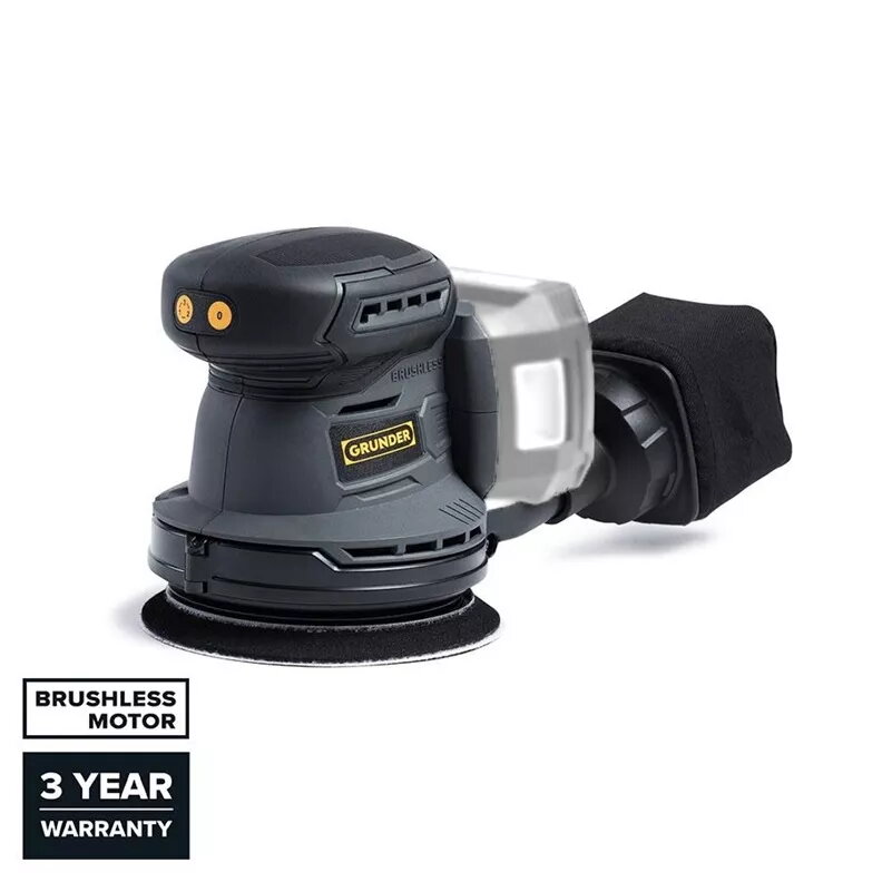 Slīpmašīna Grunder RO-B1118E 125mm 18V BL
