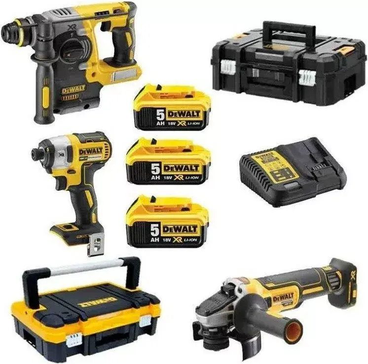 Elektrodarbarīku komplekts DeWalt DCK305P3T Photo 36