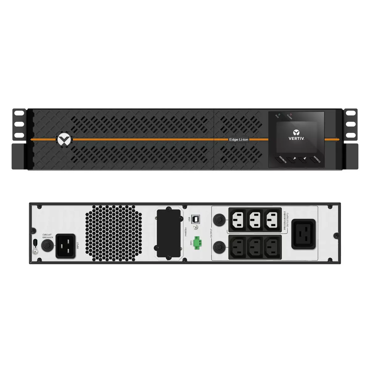 Источник бесперебойного питания Vertiv EDGELI-3000IRT2U Photo 2